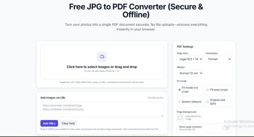How to Convert JPG to PDF Securely Without Uploading Files (100% Private)